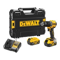Dewalt DCD799P2T 18V XR Brushless Combi Drill, 2x 5.0Ah Batteries, Charger & TSTAK Case £209.95